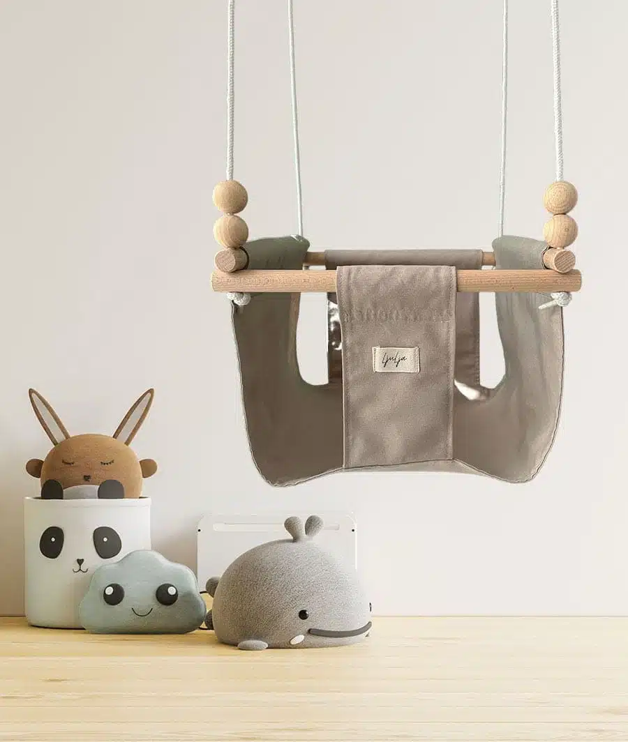 Ljuljačka za bebe i djecu - Bež