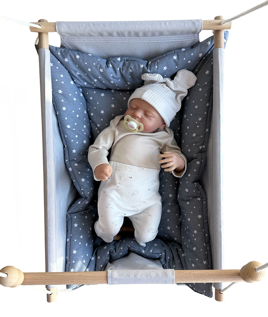 Ljuljačka za bebe siva – 1