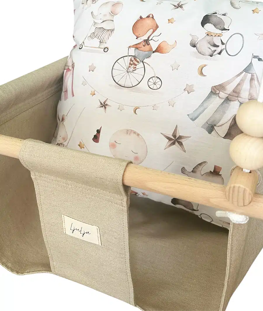 ljuljačka za bebe i djecu bež cirkus
