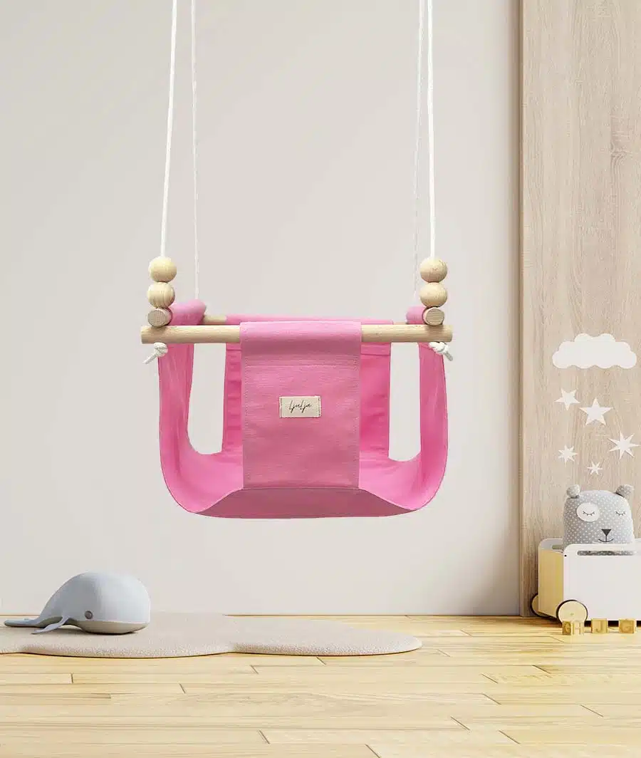 Ljuljačka za bebe i djecu - Roza