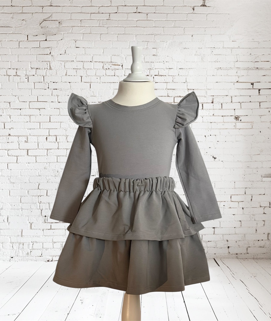 suknja i majica za djevojčice 5