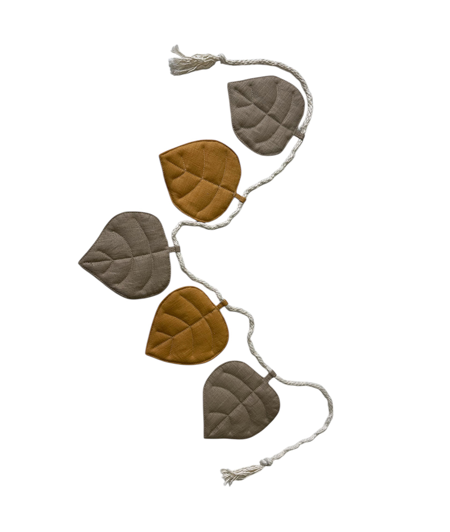 girlanda -listići bež oker