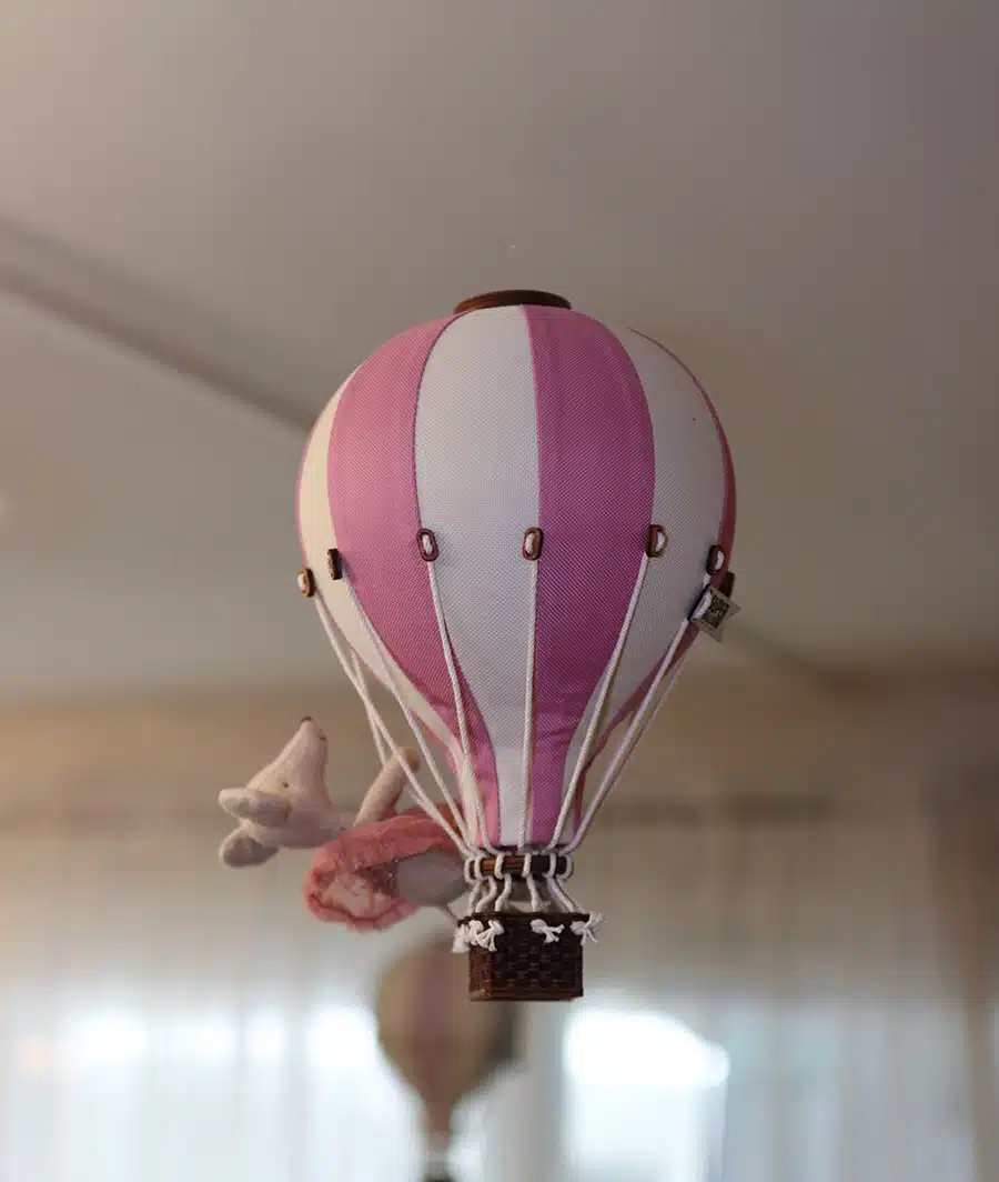 super balloon bijelo roza 731-2